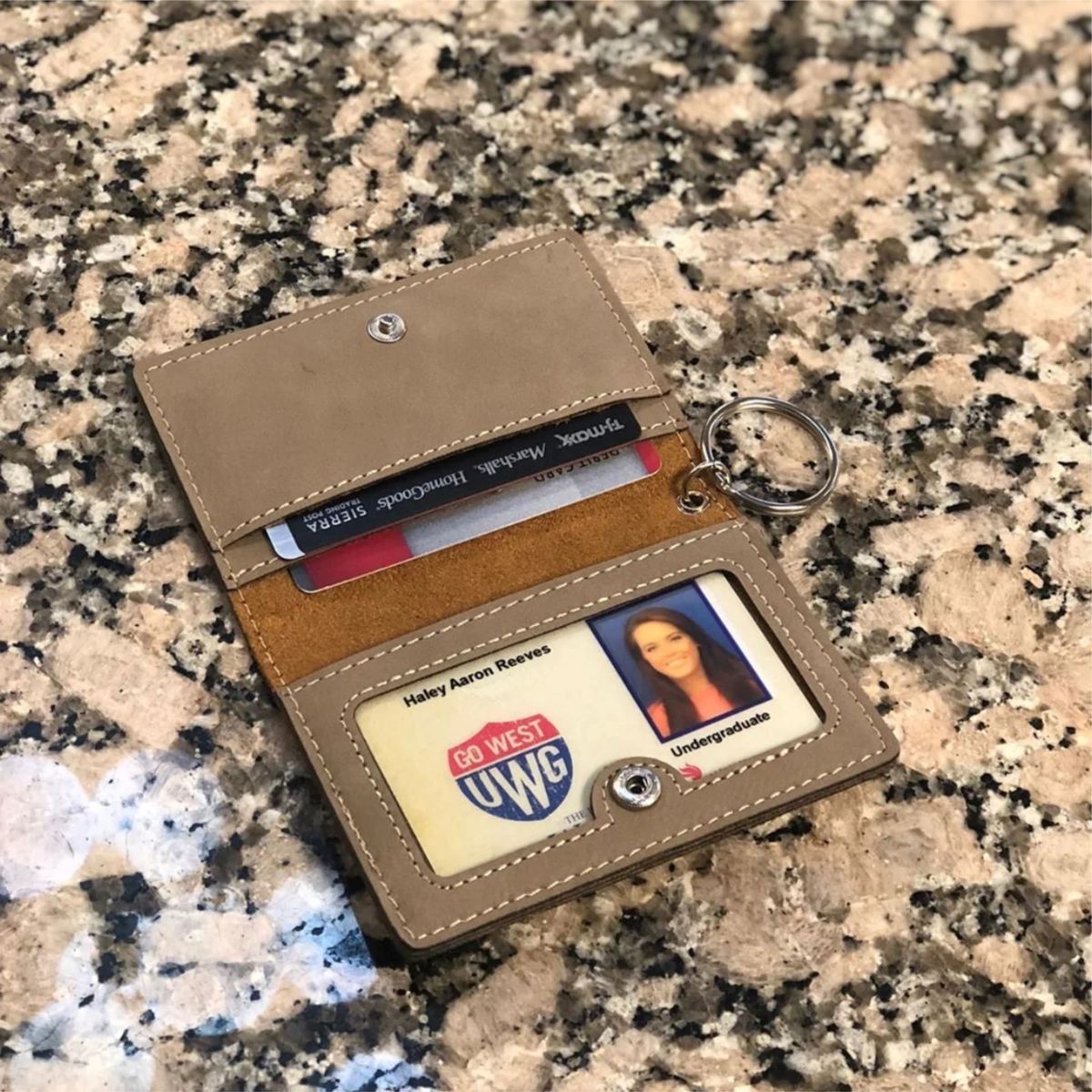 PM Monogram Card Holder Keychain Wallet in 2023