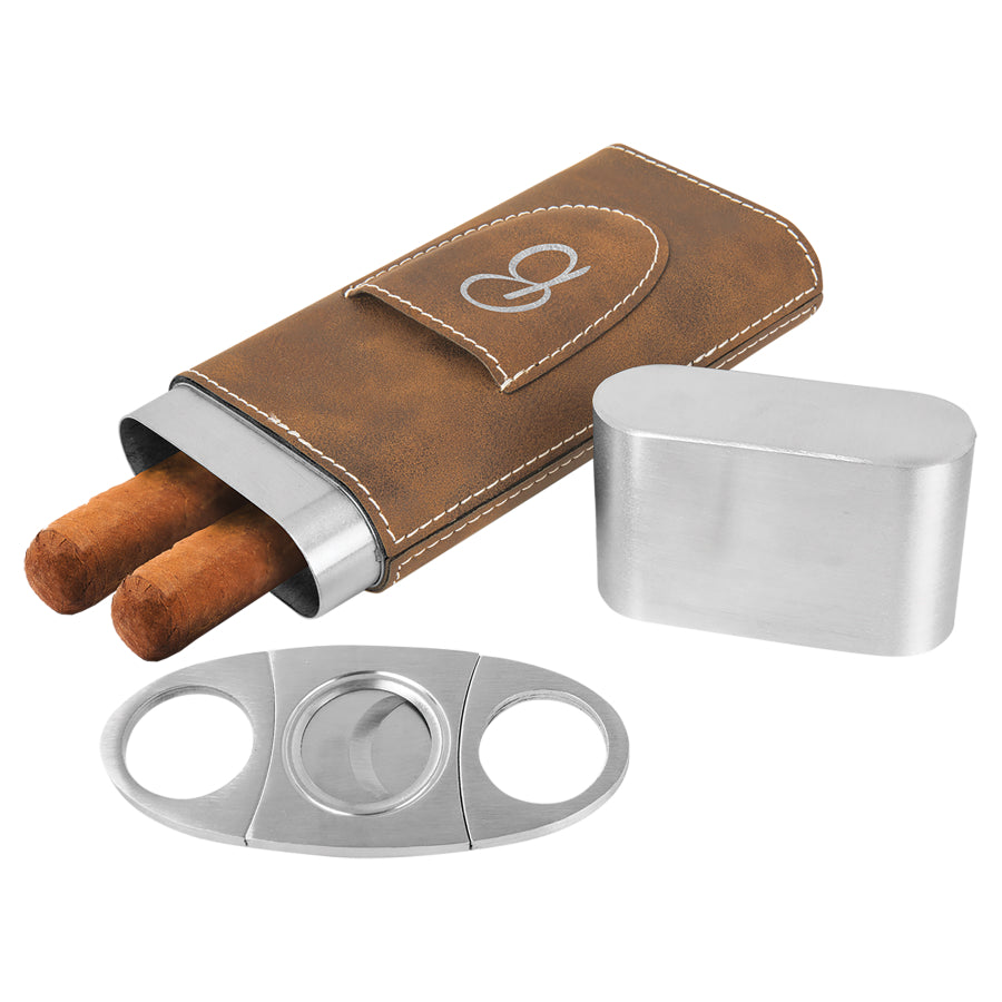 Personalized Travel Cigar Case