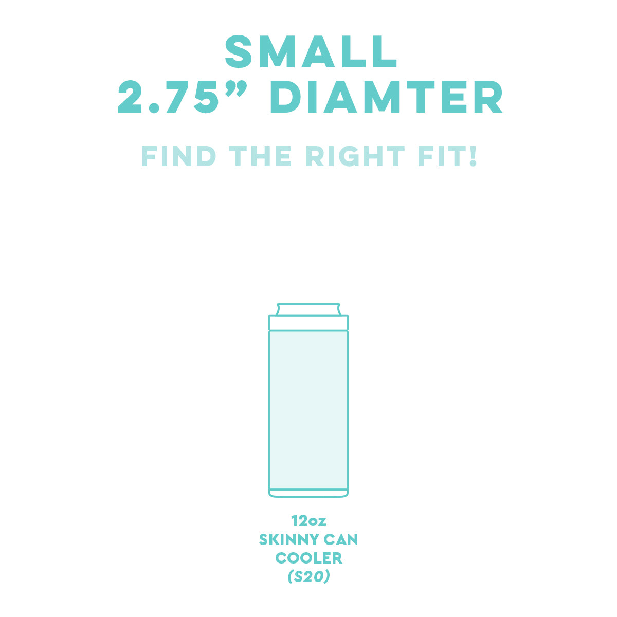 Swig Life™ Clear Slider Lid - Small (12oz Skinny Can Cooler)