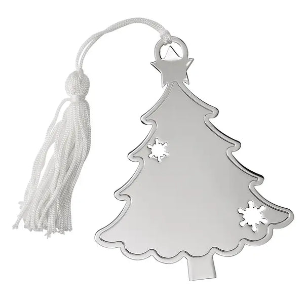 Silver Christmas Tree Ornament