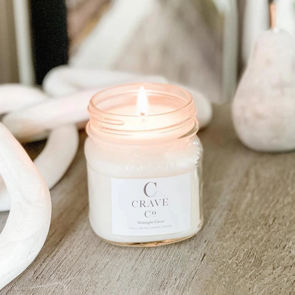 Crave Co Candle | Luxury Teakwood