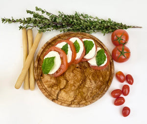 Cutting Board - Olive Wood Round Board