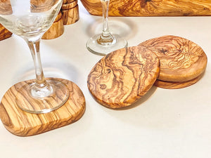 Olive Wood Coasters