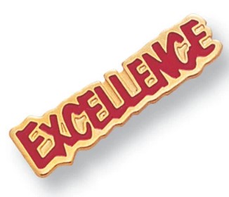 Excellence Lapel Pin