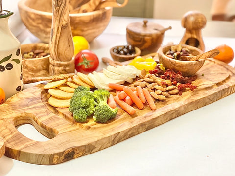 Cutting Board - Olive Wood Charcuterie Board