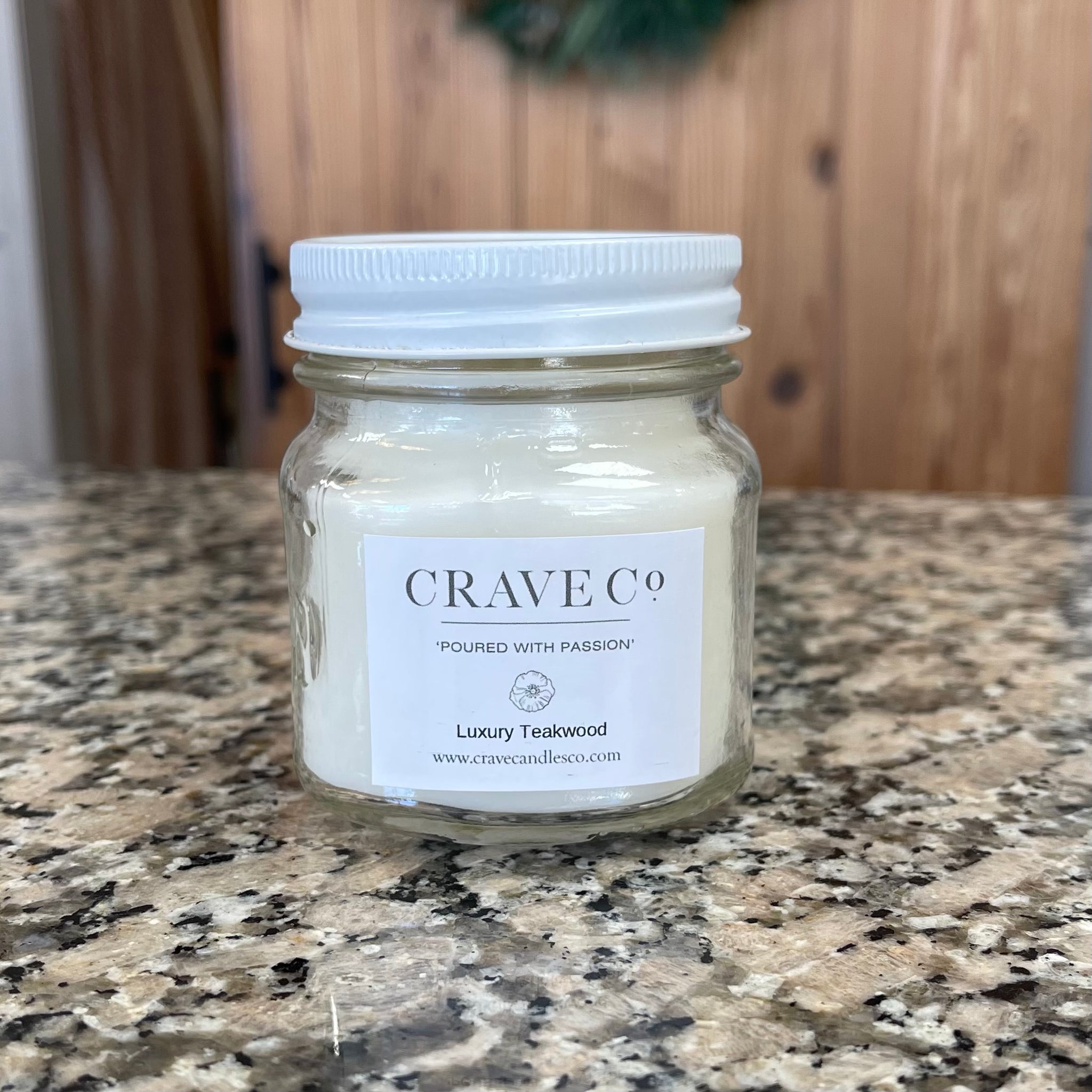 Crave Co Candle | Luxury Teakwood