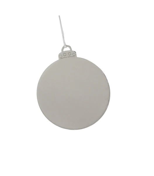 Silver Ball Ornament