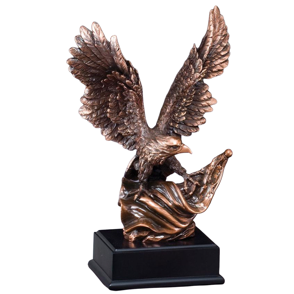 Bronze Eagle Award | Patriotic Awards | Eagle Trophy | FREE Engraving