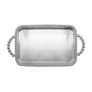 Mariposa Pearled Medium Service Tray