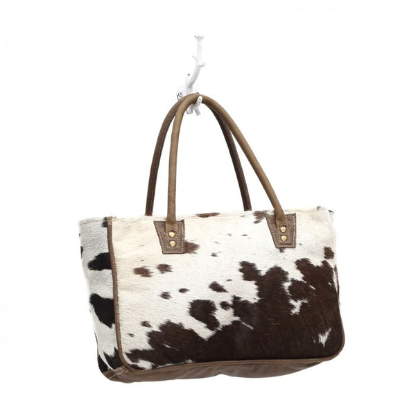 Myra Bag - Bucket Cowhide & Leather Bag