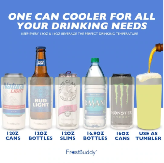 Frost Buddy® Universal Buddy 2.0 Can Cooler - Autism Awareness